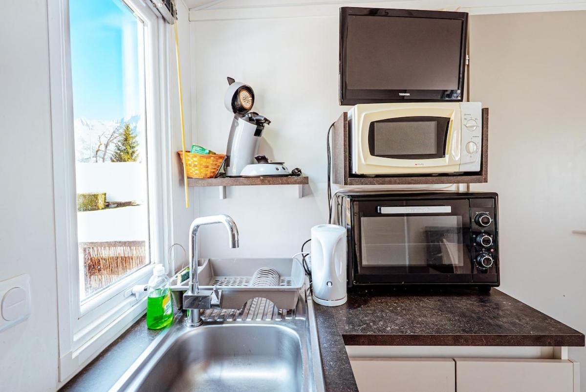 Bungalow 3 Chambres Pour 6 Pers Avec Climatisation Camping 3 Etoiles サモエンヌ エクステリア 写真