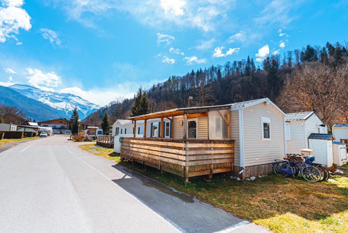 Bungalow 3 Chambres Pour 6 Pers Avec Climatisation Camping 3 Etoiles サモエンヌ エクステリア 写真