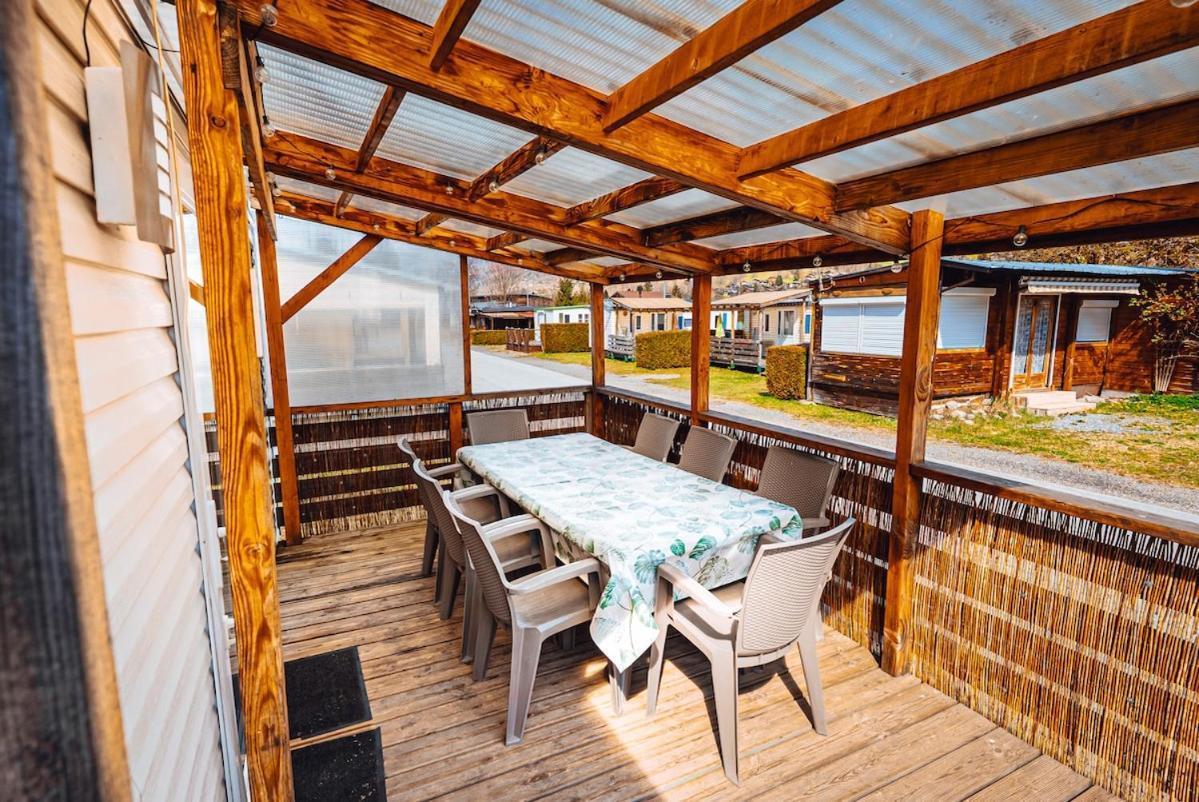 Bungalow 3 Chambres Pour 6 Pers Avec Climatisation Camping 3 Etoiles サモエンヌ エクステリア 写真